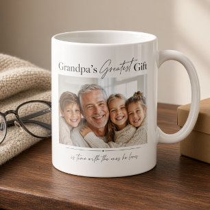Taza De Café El regalo más grande de abuelo personalizado Nieto
