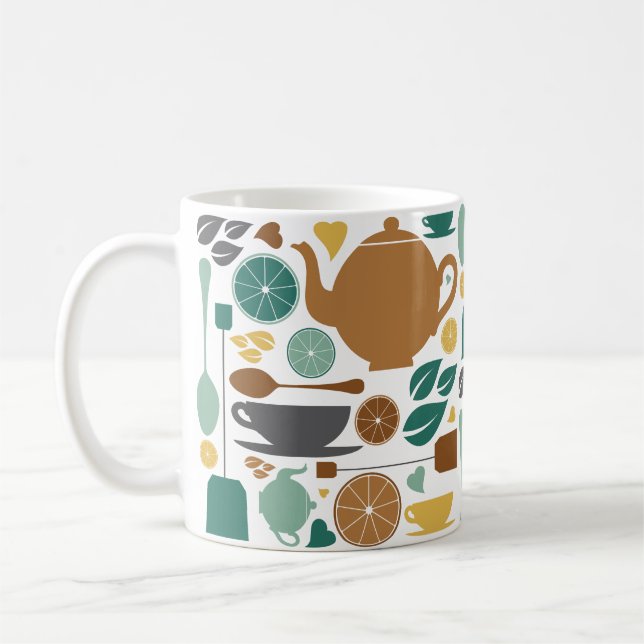 Taza De Café ¡El regalo perfecto para el amante del té en tu vi (Izquierda)