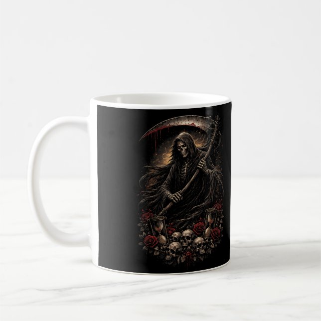 Taza De Café El Reloj de Arena de la Parca (Izquierda)