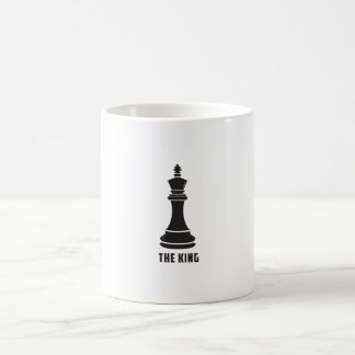 Taza De Café El Rey Amante del Ajedrez