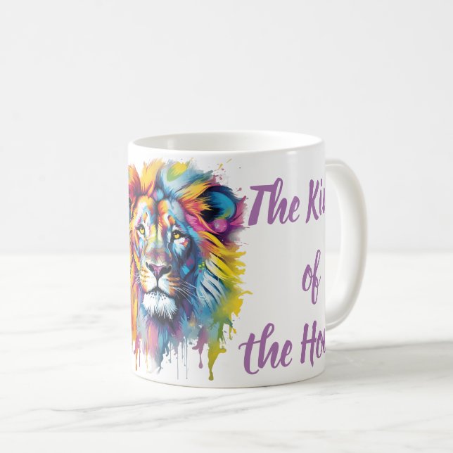 Taza De Café El rey de la casa (Anverso derecho)