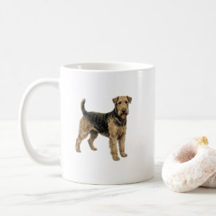 Taza De Café El Rey de los Terriers – Espíritu Airedale Arte
