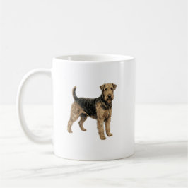 Taza De Café El Rey de los Terriers – Espíritu Airedale Arte