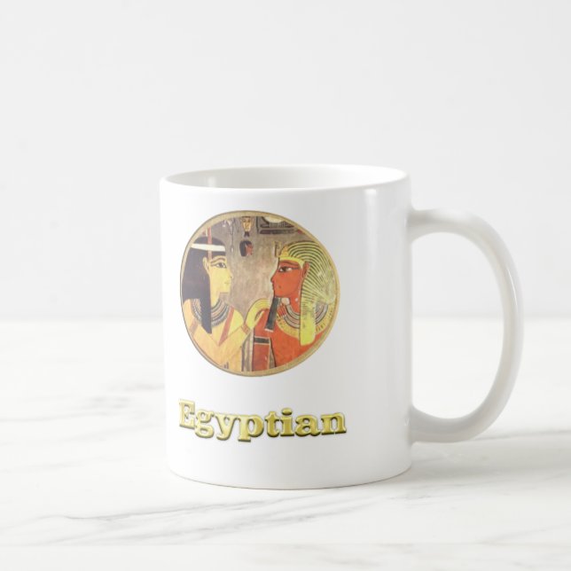 Taza De Café El Rey Tut y Egipto (Derecha)