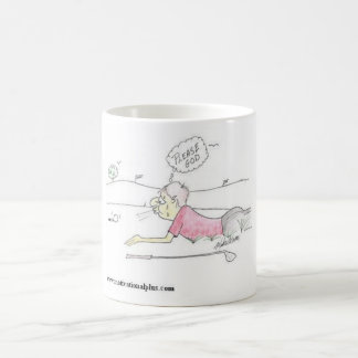 Taza De Café El rezo de un golfista