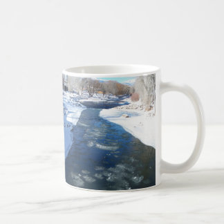 Taza De Café El río Arkansas helado