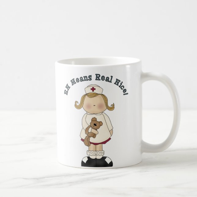 Taza De Café El Rn significa agradable real (Derecha)