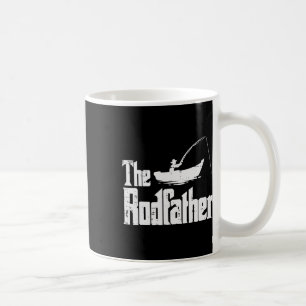 Taza De Café El Rodfather Diversión Pesca Día del Padre Películ