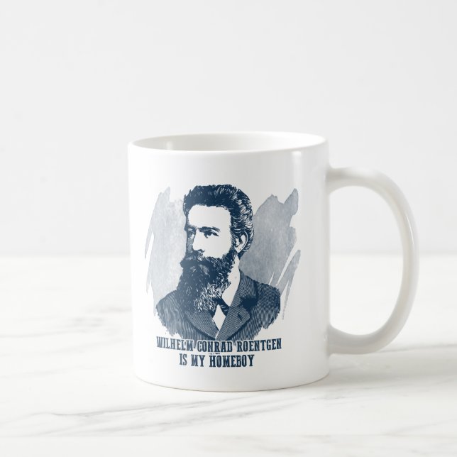 Taza De Café El roentgen de Wilhelm Conrado es mi Homeboy (Derecha)