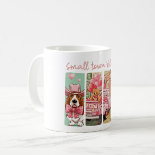Taza De Café El romance de San Valentín occidental con el hongo