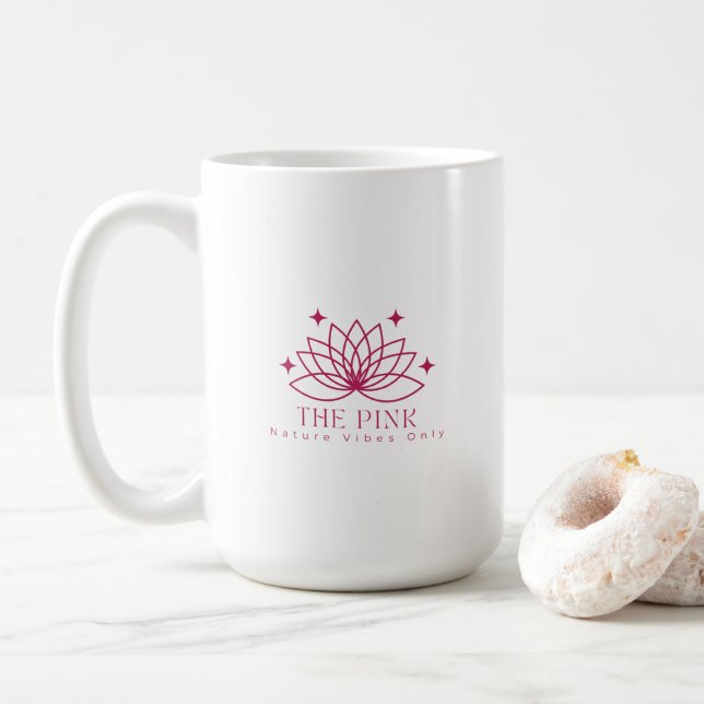 Taza De Café El rosa (Con donut)