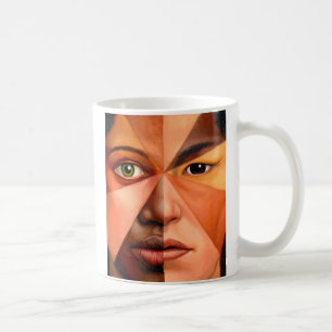 Taza De Café El rostro humano