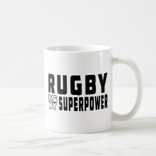 Taza De Café El rugby es mi superpoder