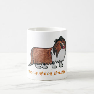Taza De Café El Sable de risa Sheltie