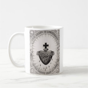 Taza De Café El Sagrado Corazón de Jesús Símbolo de lo Divino