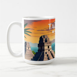 Taza De Café El Salvador | Personalizado Retro Viaje