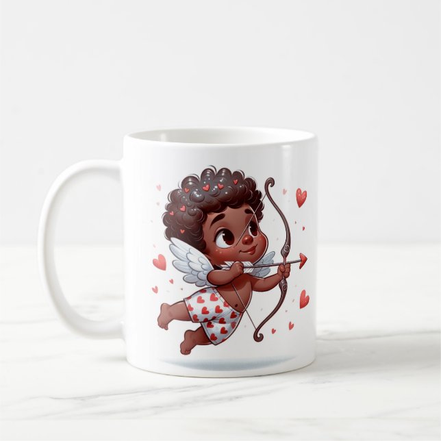 Taza De Café El San Valentín de Cupido (Izquierda)