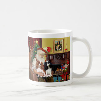 Taza De Café El Santa con 2 Cavalier Kings Charles