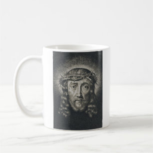 Taza De Café El Santo Rostro coronado de espinas