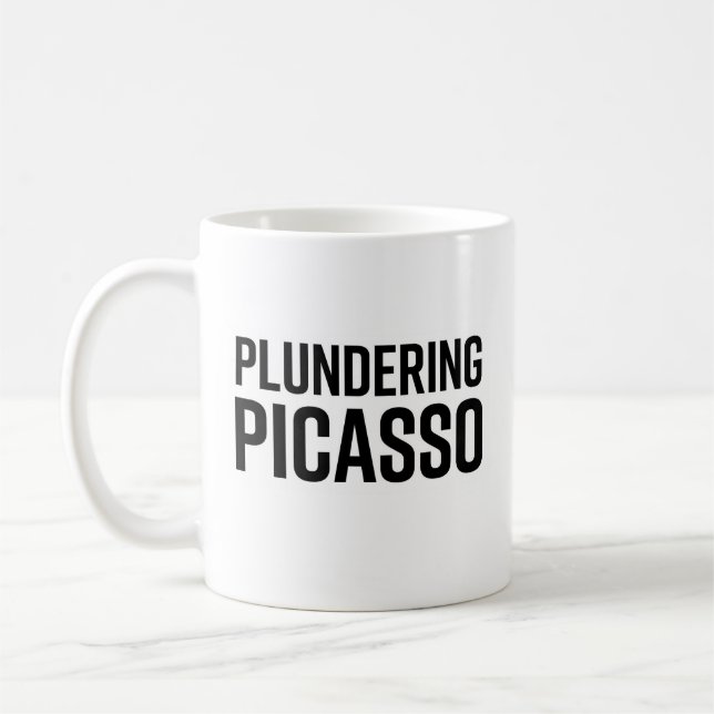 Taza De Café El saqueo de Picasso (Izquierda)