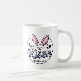 Taza De Café Él se levanta Pascua