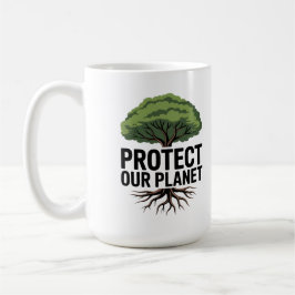 Taza De Café El secreto para un futuro más verde está arraigado