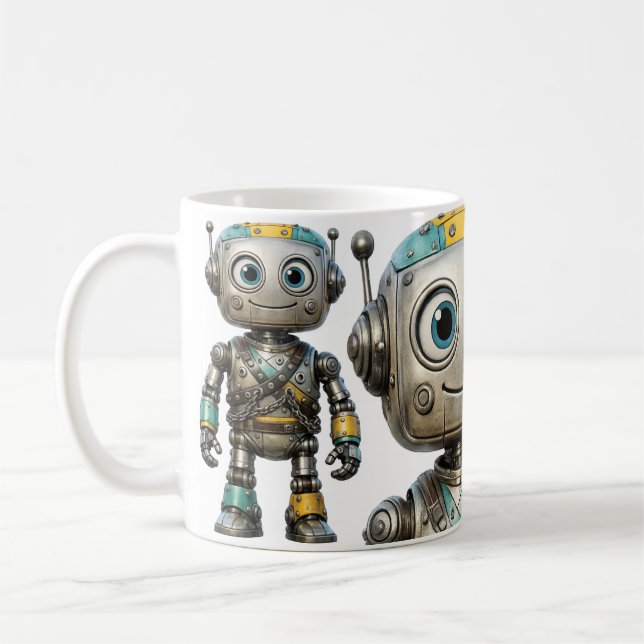 Taza De Café El segundo Robot (Izquierda)