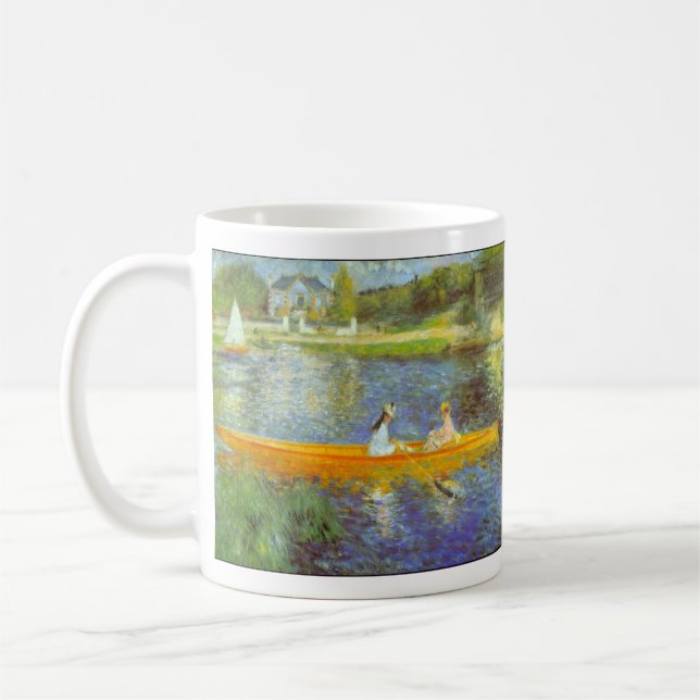 Taza De Café El Sena de Pedro Renoir (Izquierda)