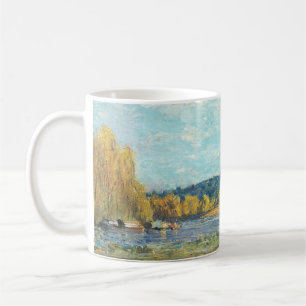 Taza De Café El Sena en Saint-Cloud Alfred Sisley