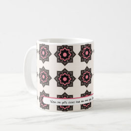 Taza De Café El sendero de la vida es una opción | modelo de RO
