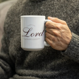 Taza De Café El Señor es más misericordioso que una madre