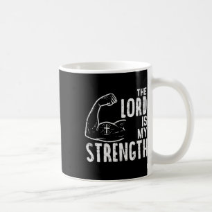 Taza De Café El Señor Es Mi Gimnasio De Brazo De Fuerza Hacerlo