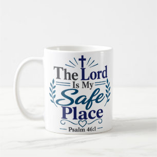 Taza De Café El Señor Es Mi Lugar Seguro Cita Basada En Las Esc