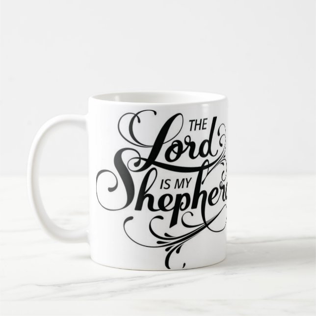 Taza De Café El Señor es mi Pastor (Izquierda)