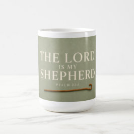 Taza De Café EL SEÑOR ES MI PASTOR | Cristiano