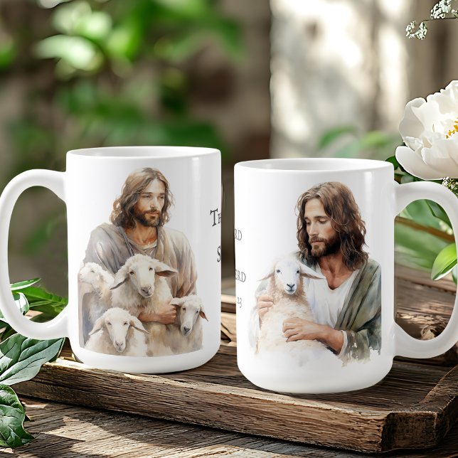 Taza De Café El Señor es mi Pastor - Salmo 23 (Subido por el creador)