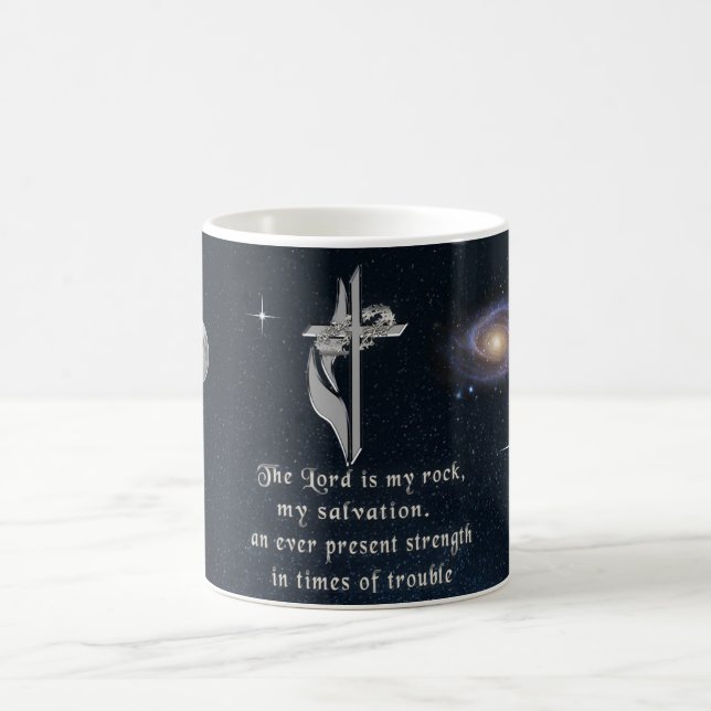 Taza De Café El Señor es mi piedra (Centro)