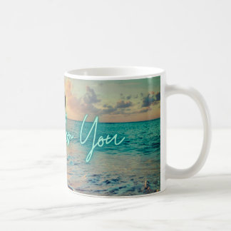 Taza De Café El Señor I Sed por Usted Almohada Cuadrada