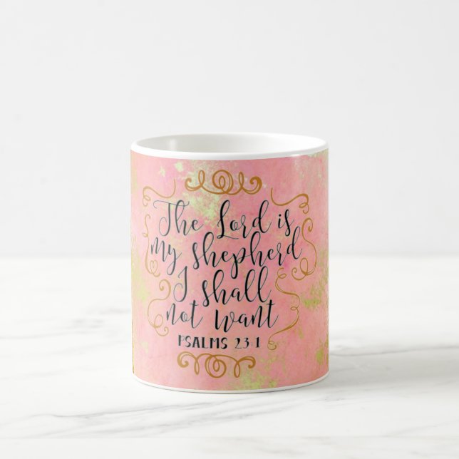 Taza De Café El señor Is My Shepherd Mug (Centro)