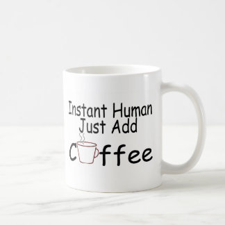 Taza De Café El ser humano inmediato apenas añade el café