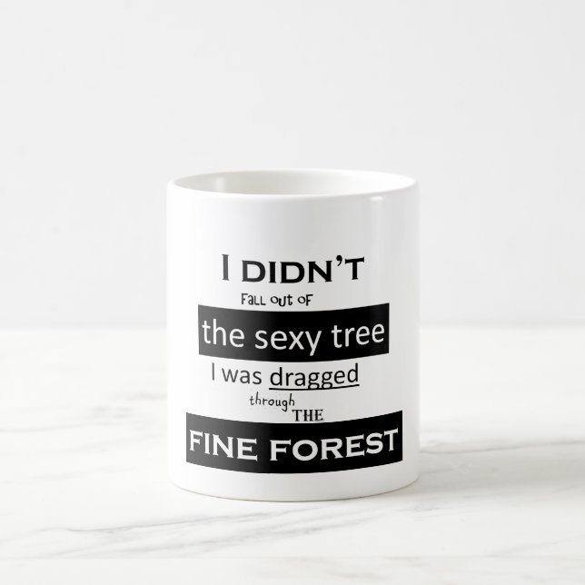 Taza De Café El Sexy Tree Mug (Centro)