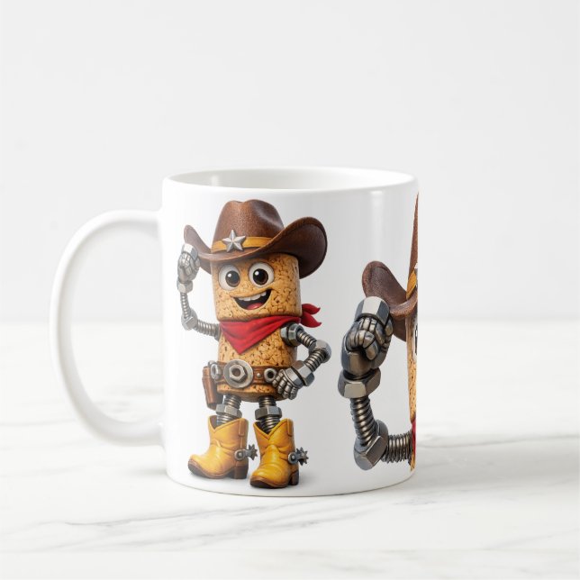 Taza De Café El Sheriff Corky (Izquierda)