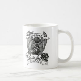 Taza De Café EL SILENCIO ES PARA LOS SUCKERS: Arte del tatuaje 