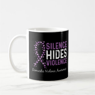 Taza De Café El silencio oculta la violencia doméstica