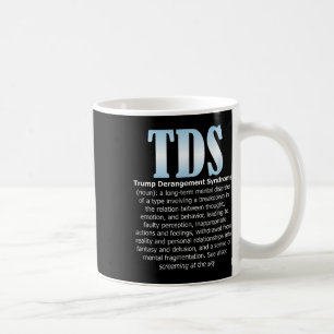 Taza De Café El síndrome de desangre de Trump en Tds Divertido 