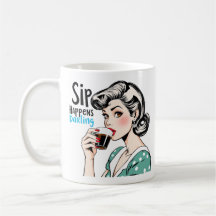 El Sip Ocurre Glamoroso Té Retro Sarcástico y