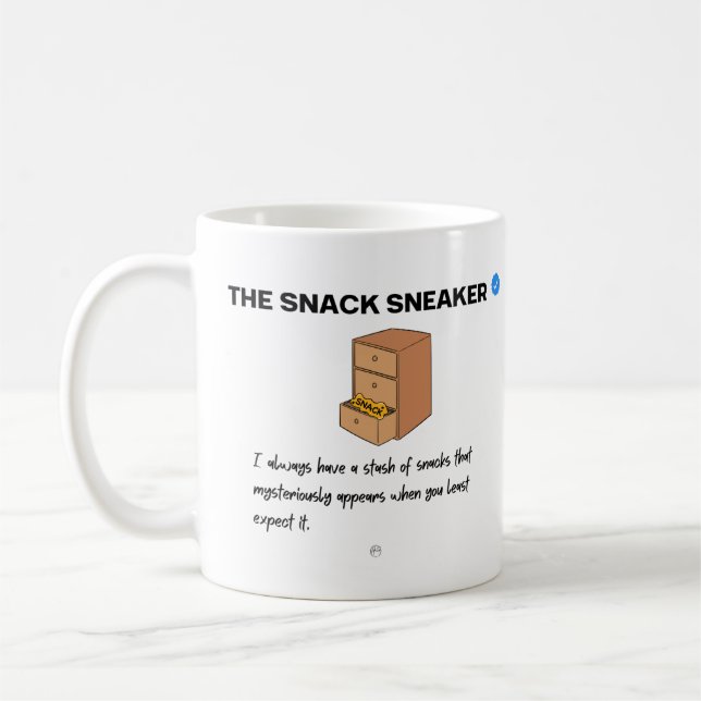 Taza De Café El Snack Sneaker (Izquierda)