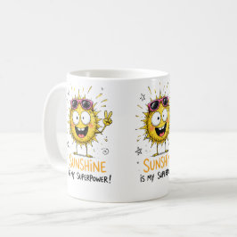 Taza De Café El sol es mi superpoder