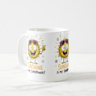 Taza De Café El sol es mi superpoder