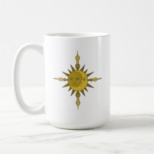 Taza De Café El Sol y la Luna